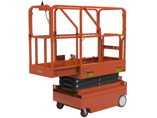 Alle elektrischen Stock Picker vertikalen Mast Lifts für Innenraum Luftarbeit