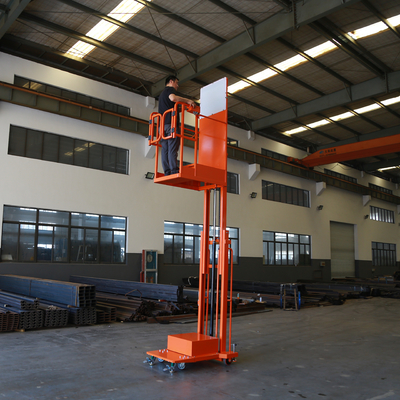 Starke Struktur Schieben um Kraft Stocker Lift DT-Serie 4,7m ~ 6,5m