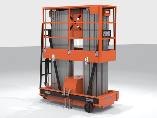 Hohe Haltbarkeit Elektrische Doppelmastlift DL-Serie 8.0m ~ 16.0m