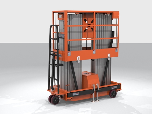 Hohe Haltbarkeit Elektrische Doppelmastlift DL-Serie 8.0m ~ 16.0m
